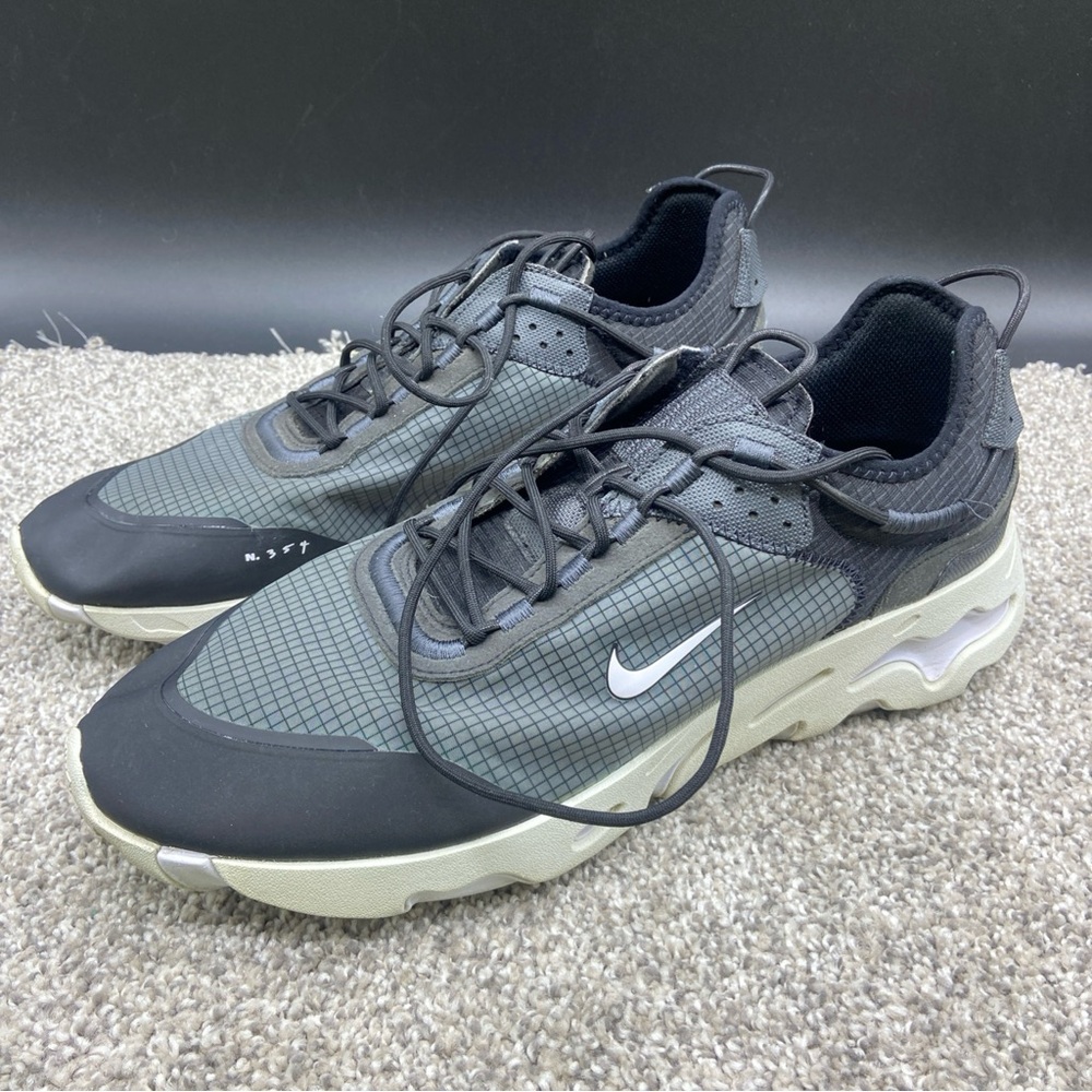 Nike Mens React Live CV1772-003 Black Running Shoes Sneakers Size 14